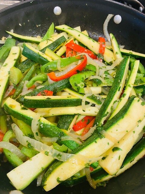 Chef Jodi’s Sautéed Zucchini and Peppers
